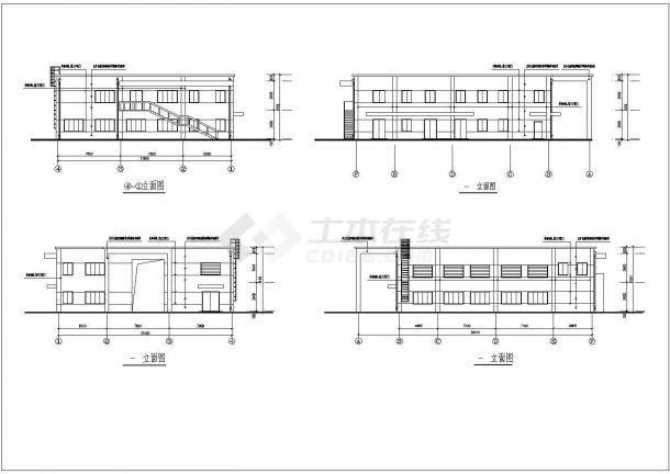 某二层陶瓷烧结厂房建筑设计图（长29.1米 宽21.6米）-图一
