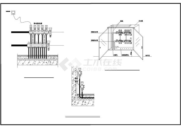 【江苏】某地地暖系统设计施工图纸-图二