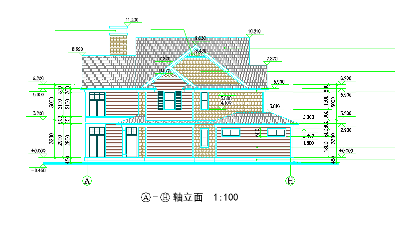 【云南】某地别墅建筑设计施工图纸