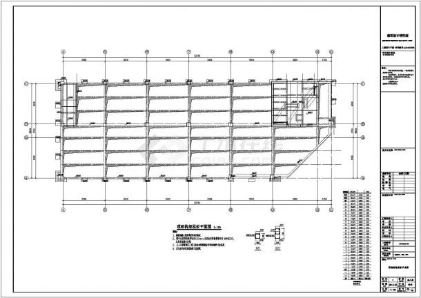 26层框架剪力墙结构住宅楼结构施工图（含架空层）-图二