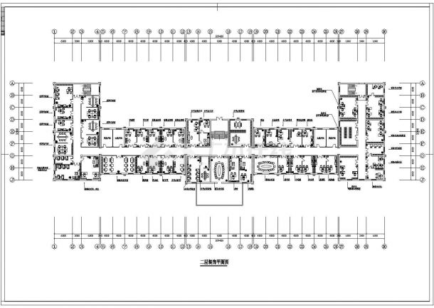办公楼室内装饰工程施工图（共21张）-图二