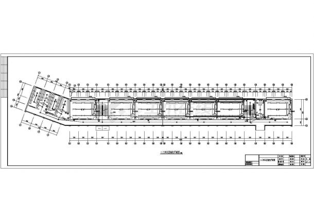 五层中学教学楼电气施工图纸-图一