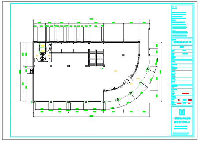 茶室CAD参考平面图_图1