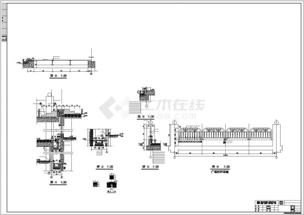 地下商场及宾馆建筑设计施工图-图一