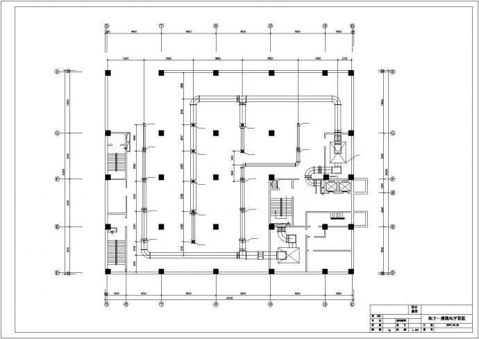 小区空调工程CAD施工图_图1