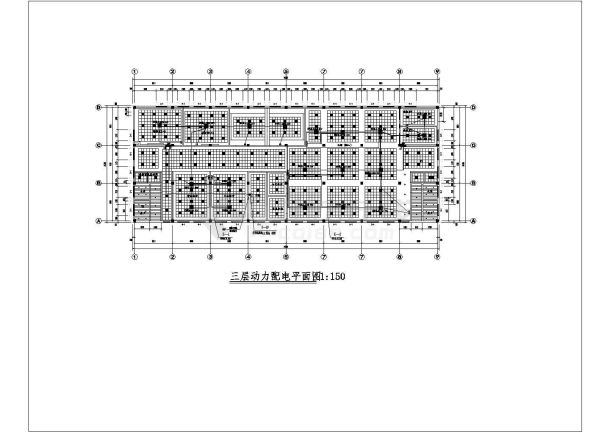 [吉林]大型制造业生产楼强电施工图纸-图二