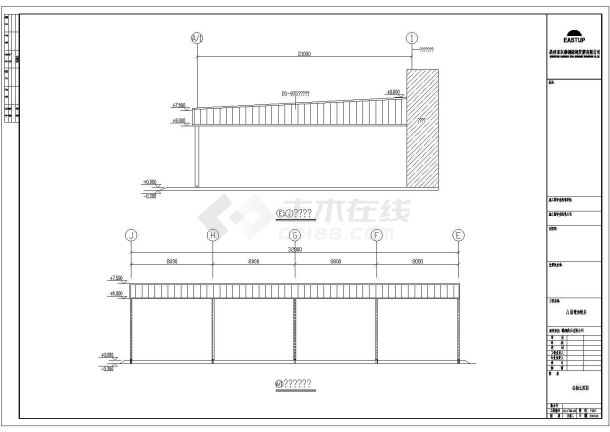 一套公司厂房小型厂房建筑图-图一