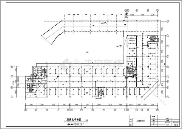 [昆明]小型综合楼全套电气施工图纸-图一