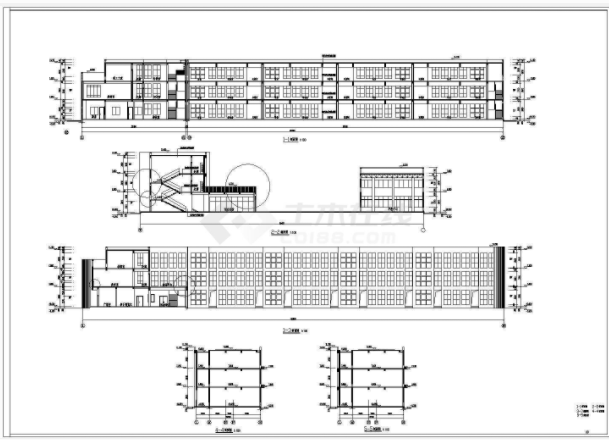 2018最新整理-20套幼儿园建筑设计施工图（含设计说明）_图1