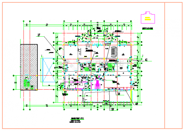 【江西】高层酒店通风及防排烟系统设计施工图（含节能设计）-图二