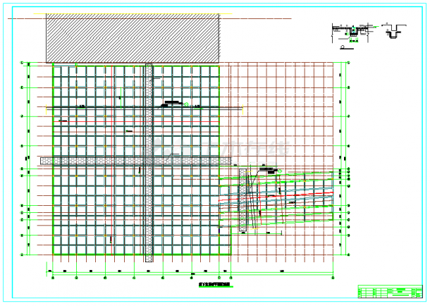 某框架结构地下室结构施工图（浅基）-图二