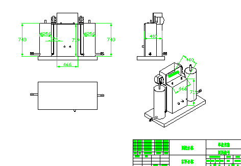 某二氧化氯发生器单级CAD图-图一