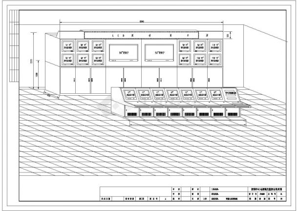 大厦弱电系统CAD电气设计完整图-图二