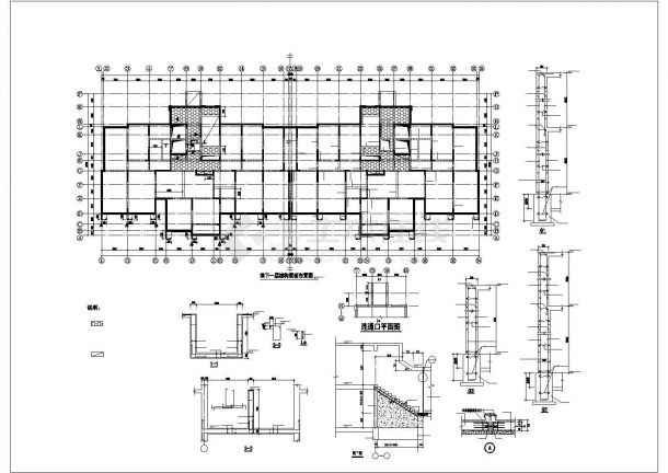 某25层剪力墙住宅结构设计图-图二