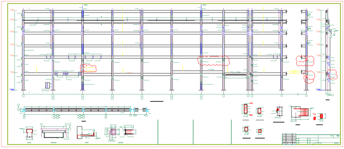 某框架结构厂房结构设计施工图(含吊车梁)_图1