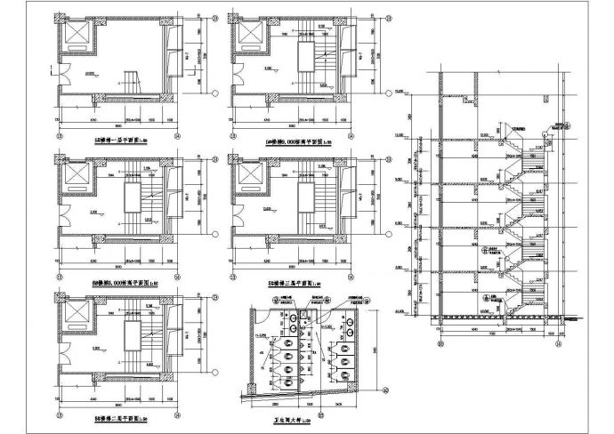 钢筋砼厂房全套建筑CAD示意图_图1