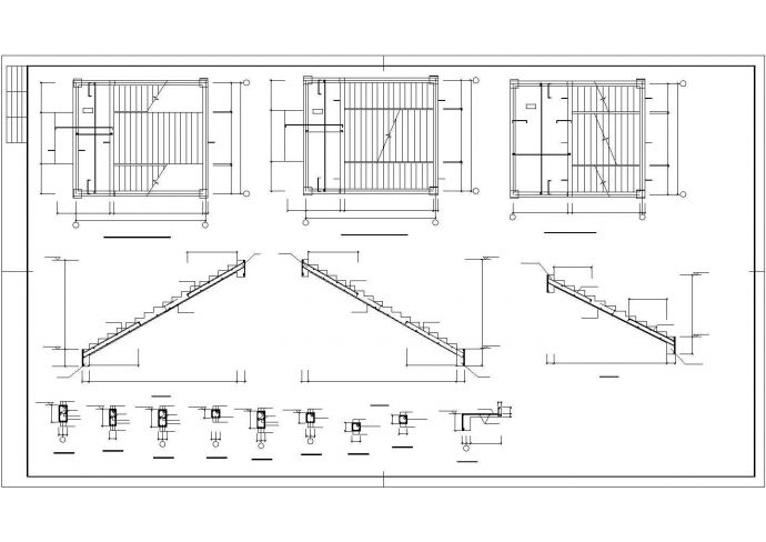 某大型的框架营房楼结构参考图_图1