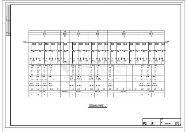 科技商业综合楼低压配电系统图详解-图二