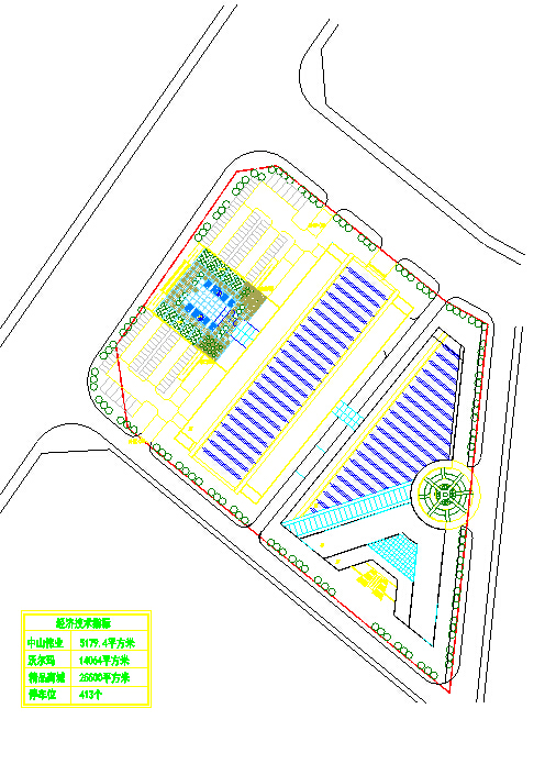 【江苏省】某市市中心会所最终成图设计图_图1