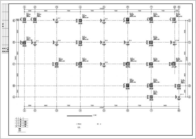 滕州市某经典门卫室结构CAD布置图_图1