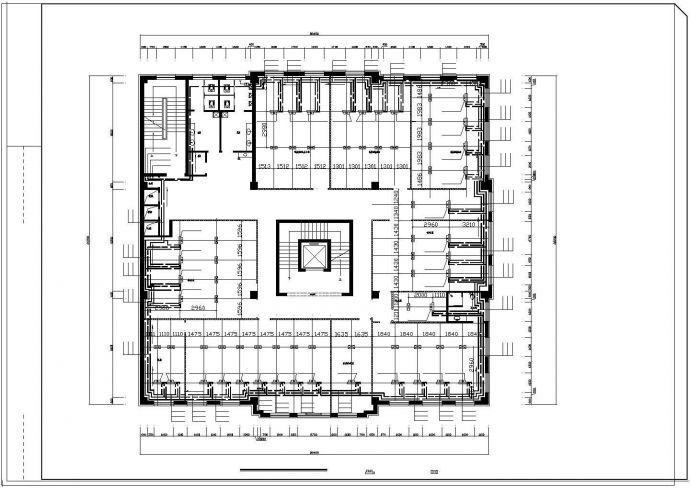 某铁路轮渡办公楼空调工程设计图_图1