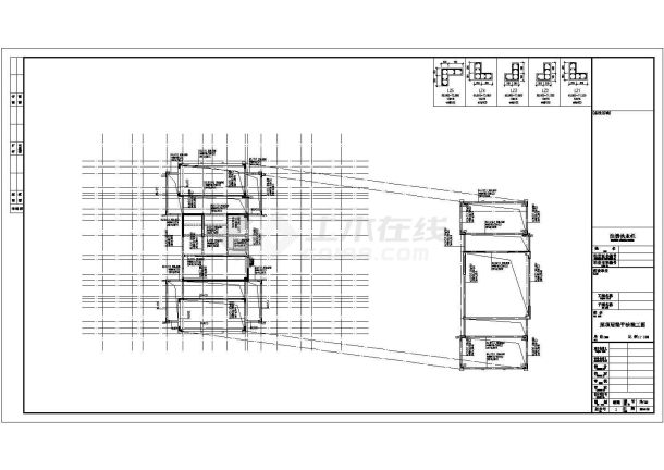 地上22层剪力墙结构高层商住楼结构施工图-图一