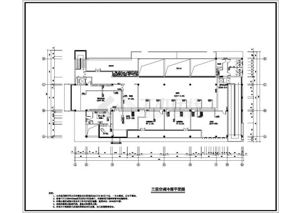 售楼中心空调建筑布置参考图-图一