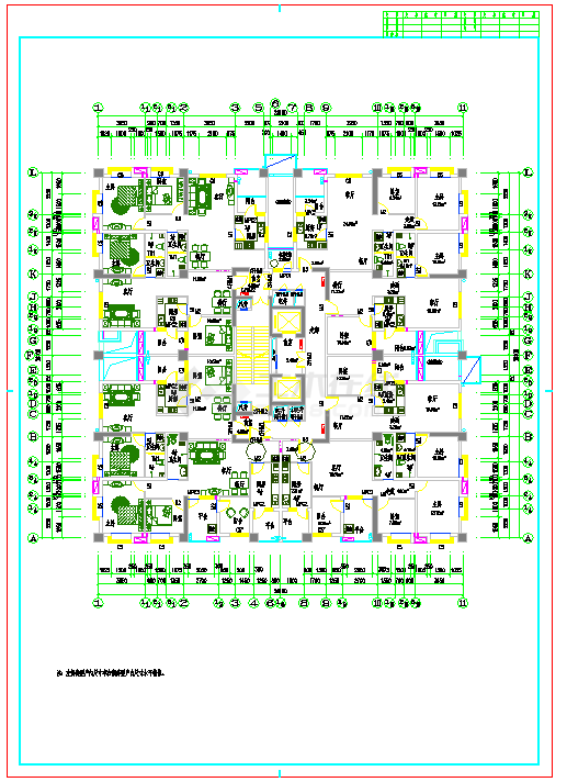 郑州某小区最新户型（2018年）-图一