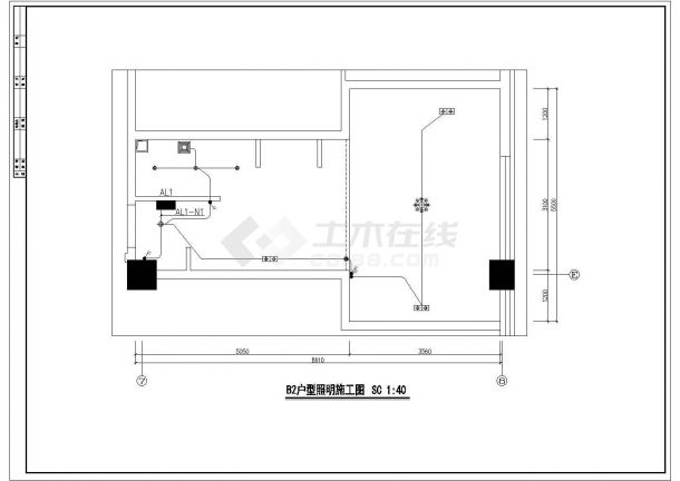 【西安】某住宅楼样板房电气设计图纸（含说明）-图二