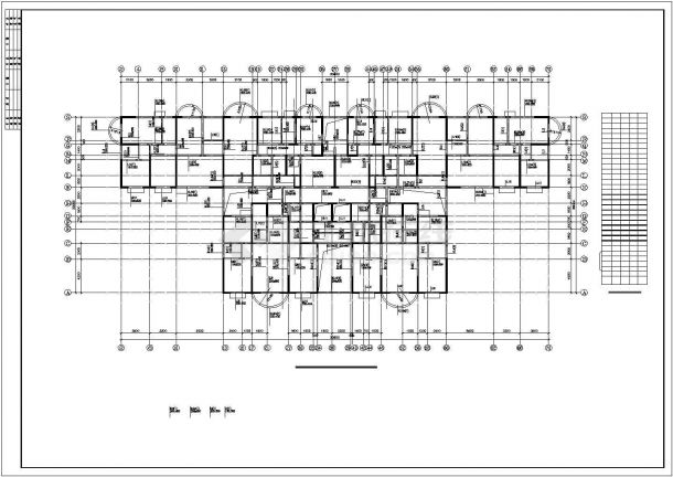 [湖南]某框支剪力墙结构27层住宅结构设计图-图一