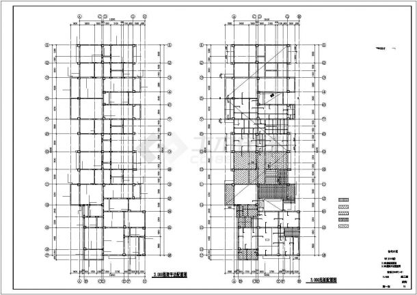 都江堰某住宅小区15号楼结构设计图-图一