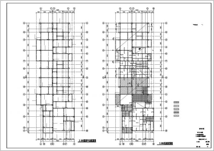 都江堰某住宅小区15号楼结构设计图_图1