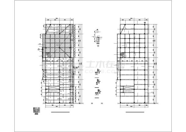 温州市某经济适用房结构设计图-图二