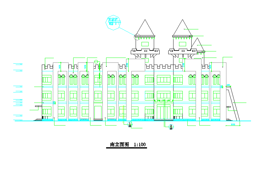 钢结构某幼儿园全套建筑设计施工图