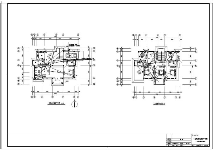 【常州】某二层小别墅电气设计施工图_图1