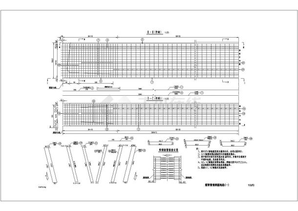 建钢企业30m钢砼预应力砼箱梁设计图纸-图二
