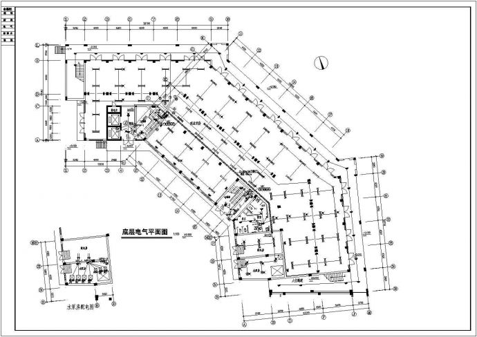 江西某地1#楼改电气安装设计图（含说明）_图1