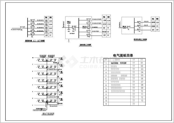  Strong and weak current construction drawing of a student dormitory (including electrical description) - Figure 2