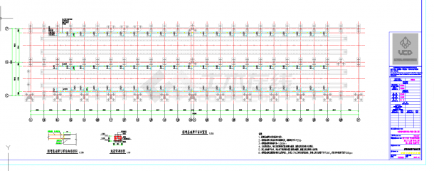 某地滨湖车辆段新增检修平台结构图CAD图纸-图二