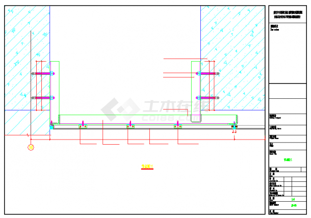 钢结构雨棚及详细设计施工图纸-图二