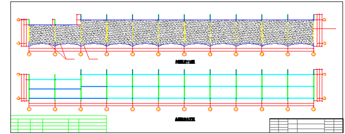 软膜车棚施工图(详细钢结构、软膜）_图1