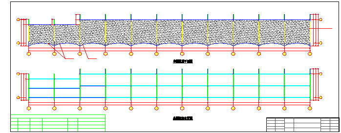 软膜车棚施工图(详细钢结构、软膜）