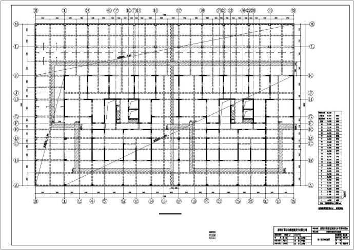 一整套小高层住宅结构设计图_图1