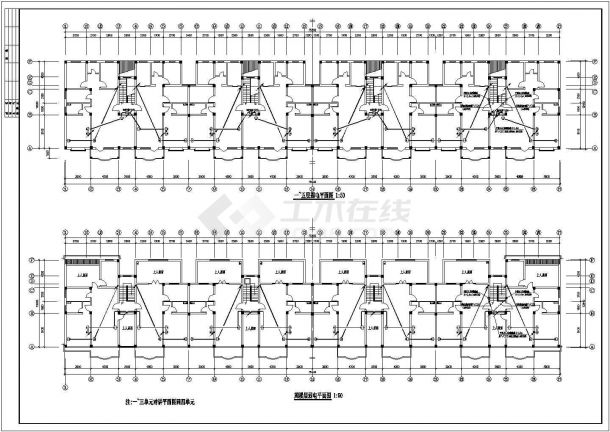 某地区全套住宅楼电气施工图-图一
