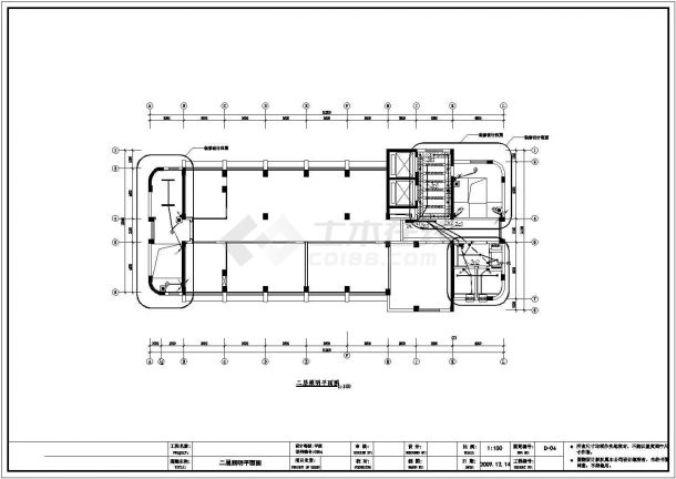 [江西]十四层大型办公楼强电系统施工图纸-图一