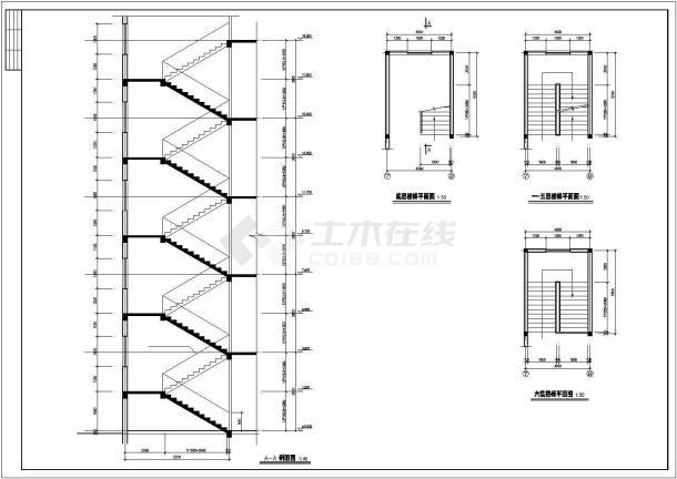 邓桥商业城全套建筑设计施工图-图二