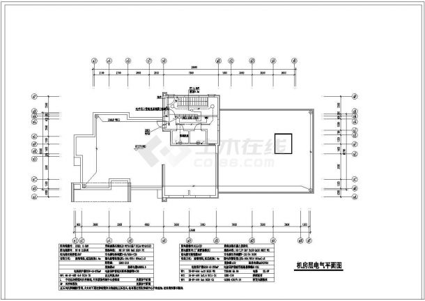 高层住宅楼电气设计CAD施工图纸-图一