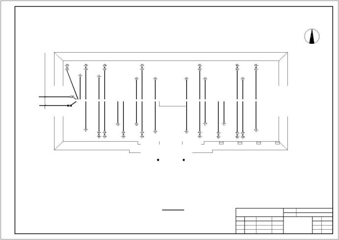 某住宅楼整套电气设计施工cad图及图例说明_图1