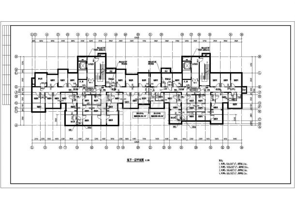 某地30层剪力墙结构高层建筑电气施工图-图二