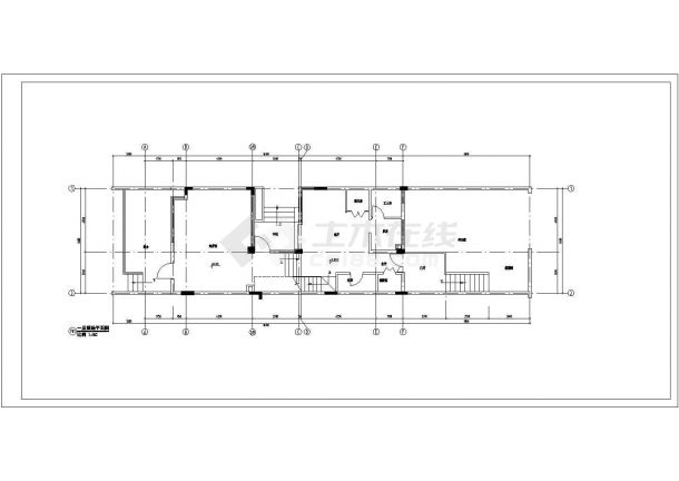 新中式联排三层别墅施工图（含效果图）-图一
